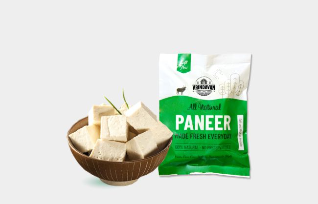 Farm fresh paneer