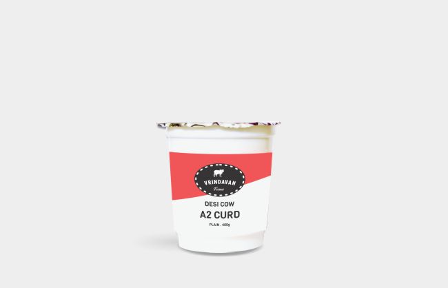 A2 desi cow curd